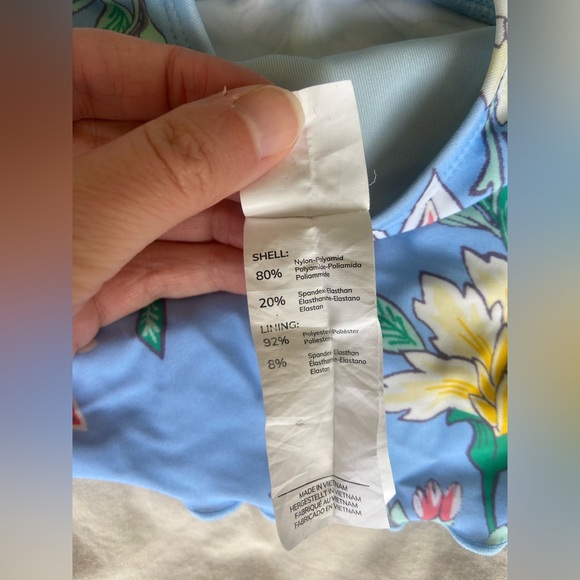 CUPSHE Floral Blue Bikini Set - Picture 5 of 12